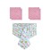 Kit kitchen flammingo: a tablecloth 110x140 cm, serving napkin 40x40 cm. - 4 pcs, pink color