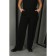 Female trousers, size 46, black color