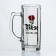 Glass mug for beer "Hamburg. RAZ Frome ASHES, 500 ml, MIX drawing