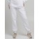 Women's pants with the basis, size 54, white color