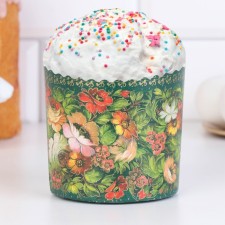 Paper form for the Easter cake 