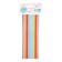 Cocktail tubes, set 12 pcs., Mix color