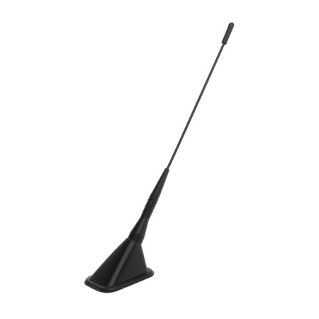 Decorative Antenna Skyway, 30 cm, rectangular base 65x50 mm, black, S00201013
