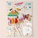 Set for decoration "Sweet Party", set of 10 pcs.