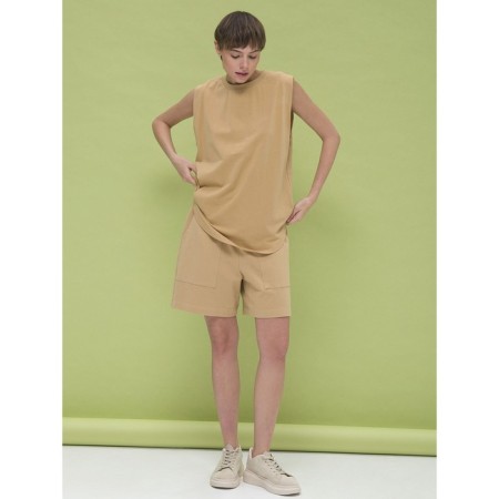 Female T -shirt, size 42, sandy color-5