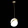 Suspension lamp ST LUCE. SL1164.313.01. Laico. 1x60 W, E27, 25x25x30 cm, brass color