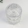 Casket glass cylinder "rhombics and dome" transparent 16x8.5x8.5 cm