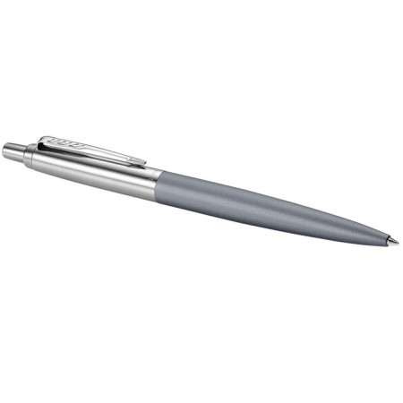 Ballpoint Parker Jotter XL K69 Matte Grey CT M, stainless steel case, blue ink-1