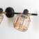 Sconces Citilux "tavern" CL542632, 58x18 cm, 3x60W, e14, black color