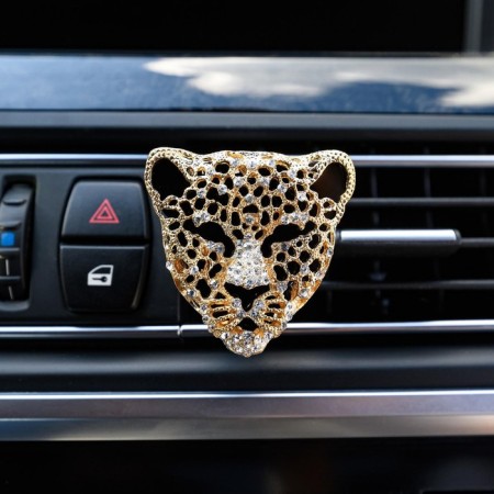 Decoration to the car deflector, leopard-3