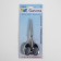 Scissors are universal, heat -resistant handles, 6 ", 16 cm, black color