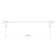 Milardo Easy 014A200M14 shower cornice, telescopic, aluminum, black
