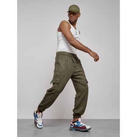Joggers Sports Men, size 56, Khaki color-1