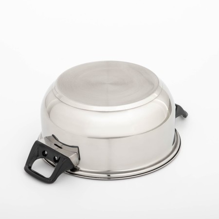 Pan, 3.7 l, d = 22 cm, capsule bottom, glass cover-2