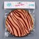 Paper "strips", in a set of 6 pcs., Pink color