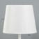 Board lamp "Padder" E27 40W white 21x21x38 cm Risalux