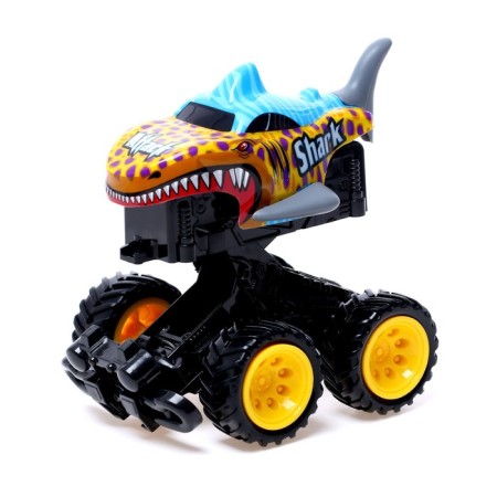 Jeep inertial "Shark", transformation when hit, mix-3
