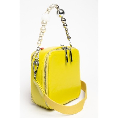 Cross-Body Bag, eco-leather, Ludor Green, 17x9x18 cm-1