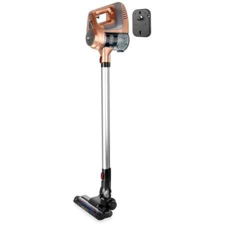 Vacuum cleaner Brayer BR4261, vertical, 135/80 watts, dry cleaning, 1 l, golden