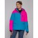 Ski jacket female winter, size 50, pink color