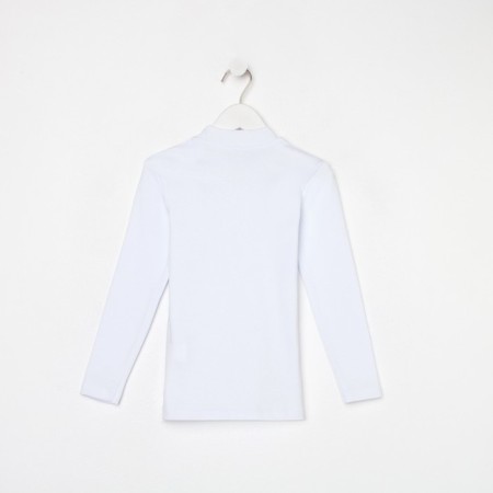 Baby turtleneck, white color, height 116 cm-7