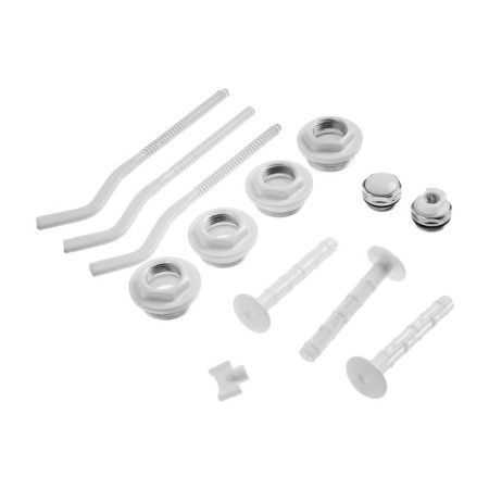 Set for connecting the radiator Zein, 1 "x 1/2", with three brackets-1