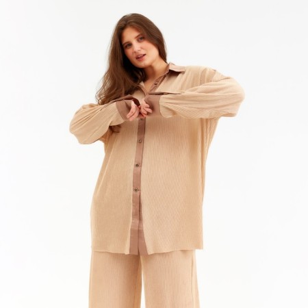 Women's costume minku: Casual Collection Color Coffee, Rr. 52-3