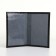 Covers for passport, textura, black color