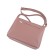 Female bag, artificial leather, pink 24x6x19 cm
