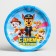 Paper plate "Happy Birthday!", 18 cm, puppy patrol