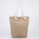 Bag Women's beach on lightning, white/yellow color