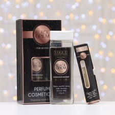 Gift set women Black Opium, shower gel 250 ml, perfumery water 30 ml