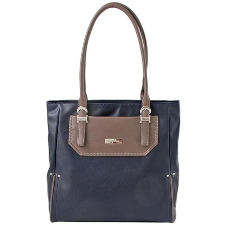 Bag-tout on lightning, blue color