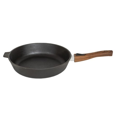 Cast iron pan Olivetti Villagio IFP128LD, with a lid, D = 28 cm-1