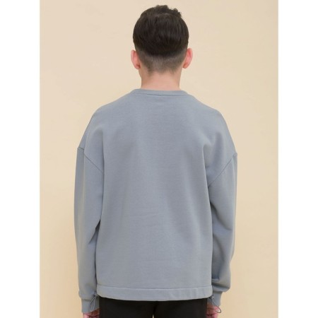 Sweatshirt for boys, height 140 cm, gray color-2