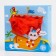 Baby washcloth for swimming with a loop "Sea Adventure"