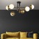 Потолочная люстра в стиле лофт Nuvola, 60Вт, E27, 80x80x33 см