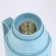 Thermos 1 l, with a glass flask, retains heat 12 hours, with a mug, blue