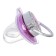 Set: Nipple - Orthodontic dummy with a holder, Juicy, with a cap, from 6 months., Pink/silver, rhinestones