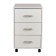 Tumbling with boxes on wheels Polini Kids Mirum, white color, 40x55 cm
