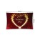 Decorative panel with photo printing "The radiance of the heart", horizontal, size 100x150 cm