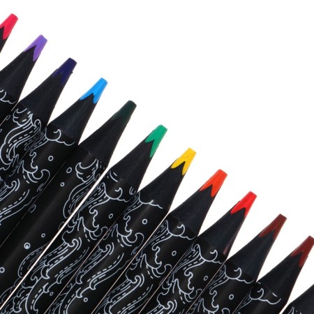 Pencils 24 colors, Devente Jumbo Art Three -sided, 4 mm-1