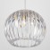 Lamp Bayerlux 6330/1, 1he27 15W, transparent 31x24+60 cm