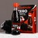 Gift set of cosmetics "Zero problems in the new year!", Shower gel 250 ml and washcloth, Hard line