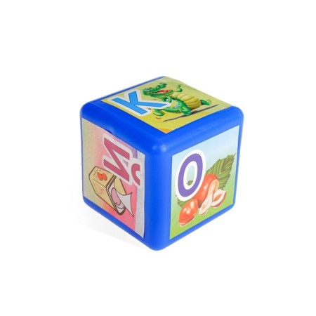 Cubes "Build yourself. Alphabet ", 12 elements-2