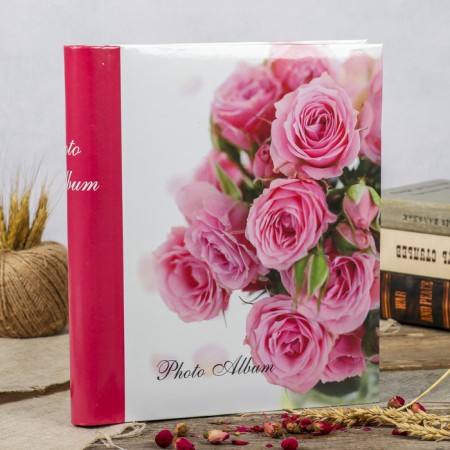 Photo album magnetic 30 sheets "Flower collection-3" 23x28cm mix