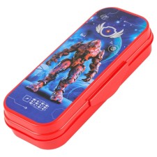 Penal Plastic case 90*215*43 Design of the Robot Istanm, Red