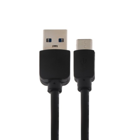 Luazon, Type -C - USB, 1 A, 1 m, black cable-2
