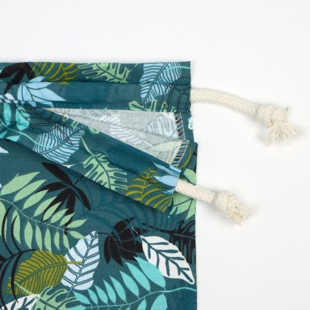 Bag Textile Ethel "Fern" 27x34 cm, 80% HL, 20% PE, satin 110 g/m2-2