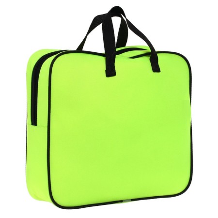 Folder with handles Textile A4, 360 x 290 x 70 mm, Erich Krause Neon Yellow, neon/yellow, 54674-2